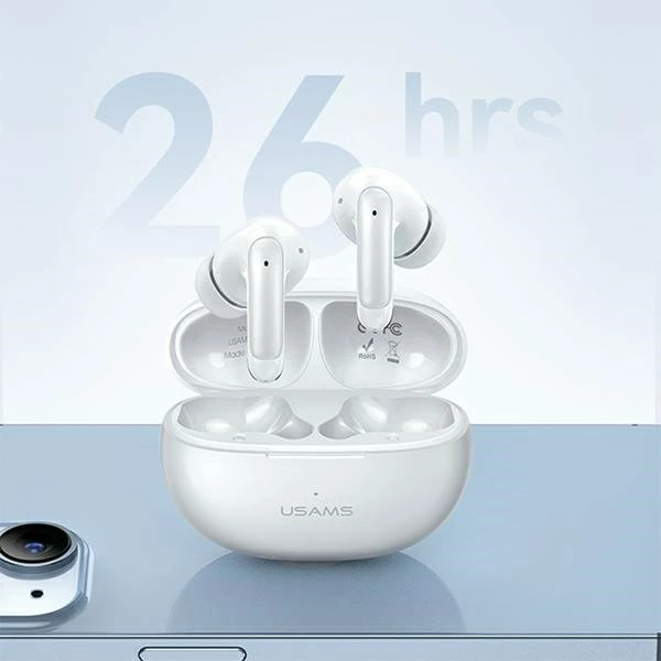 Brezžične slušalke X-Don Series TWS USAMS, Bluetooth 5.3, z dvema mikrofonoma, ENC, črne