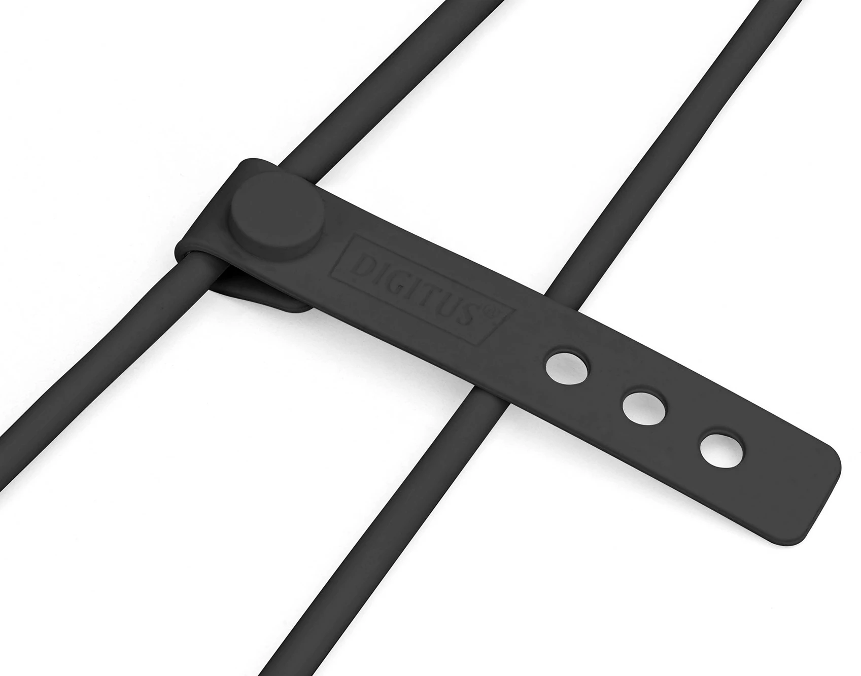 USB Lightning kabel, silikon, 2 m, črn Digitus