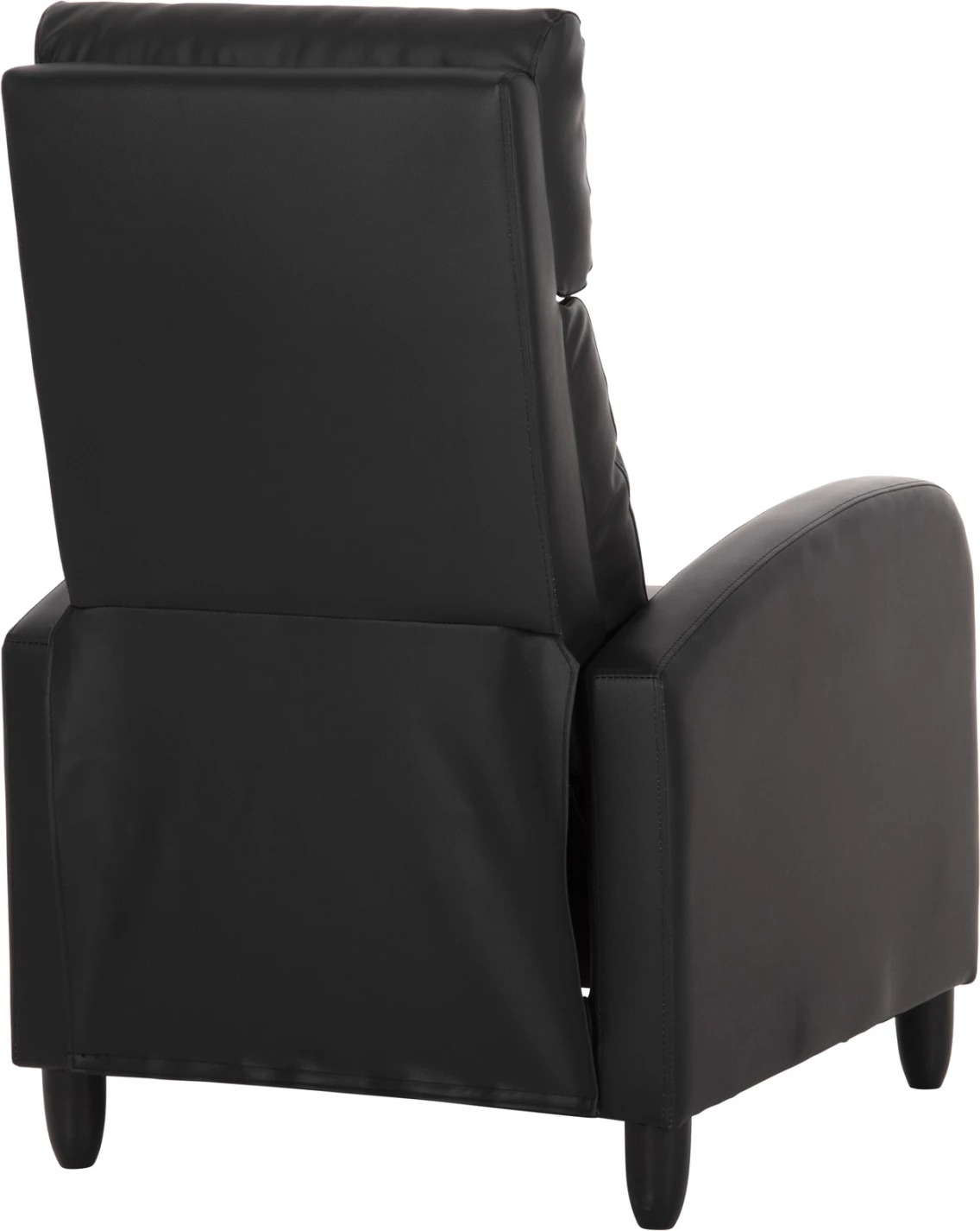 Sprostitveni naslanjač HIBER FH9782.11 črna PU 67,5x90x104Hcm