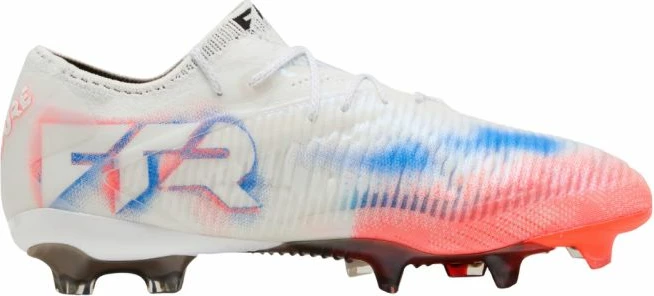 Superge za nogomet, bele-oranžne, Puma Future 8 Ultimate Low FG za moške