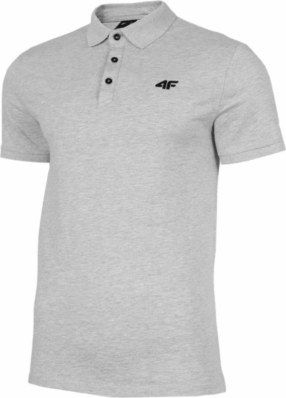 Polo majica za moške 4F, siva