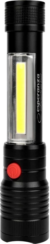Ročna svetilka Esperanza EOT069, LED, aluminij, črna