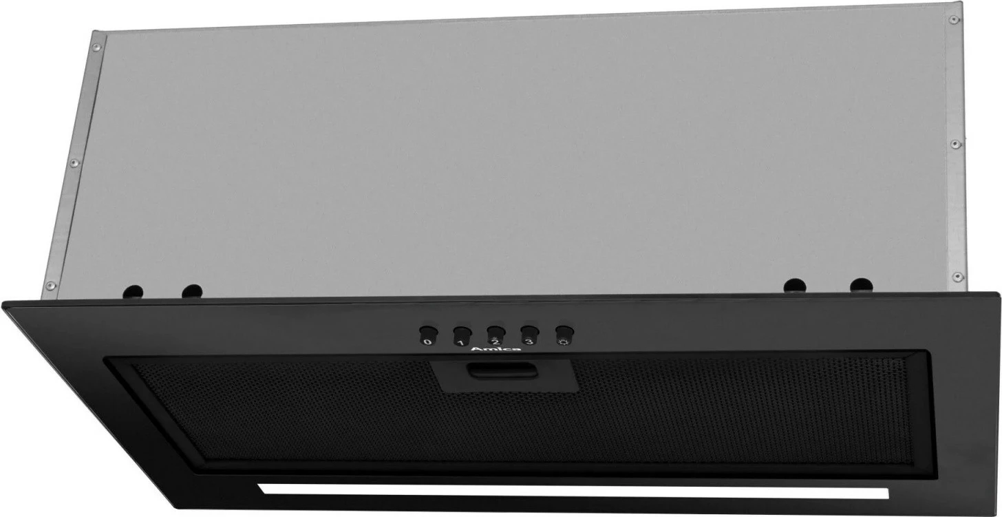 Vgradni kuhinjski aspirator Amica OMC6271B, 55 cm, LED, črn