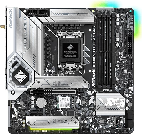 Plošča matična ASRock B760M Steel Legend WiFi