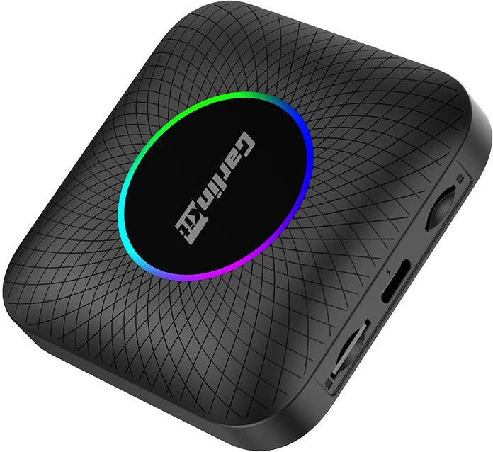 Brezžični adapter za Apple CarPlay/Android Auto Carlinkit TBOX-Plus, 8 GB RAM, 128 GB, črn