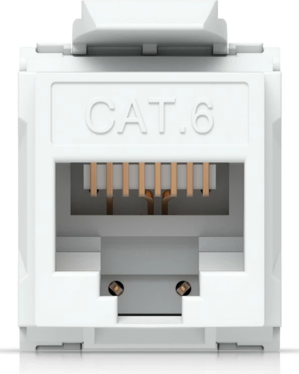 Keystone priključek Cat6, Ubiquiti, 12 kosov, bel