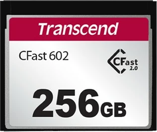 Kartica pomnilnika Transcend CFast 602, 256GB, CFast 2.0, MLC, črna