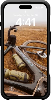 Zaščitni ovoj UAG Metropolis LT MagSafe za iPhone 16, KEVLAR, črn