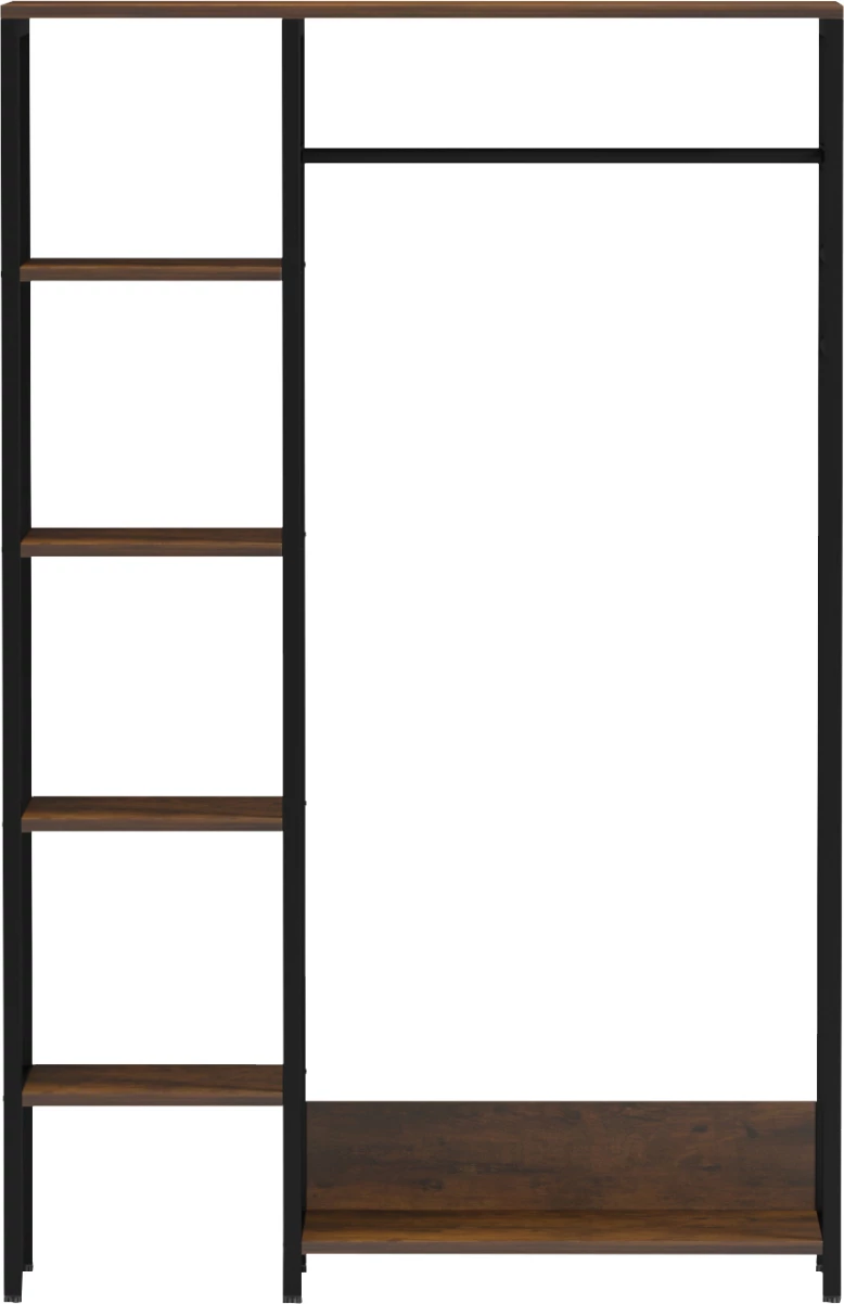 Pohištvo za predsobo/odprta garderobna omara Aranja FH18082 kovina-melamin 90x30x140Hcm