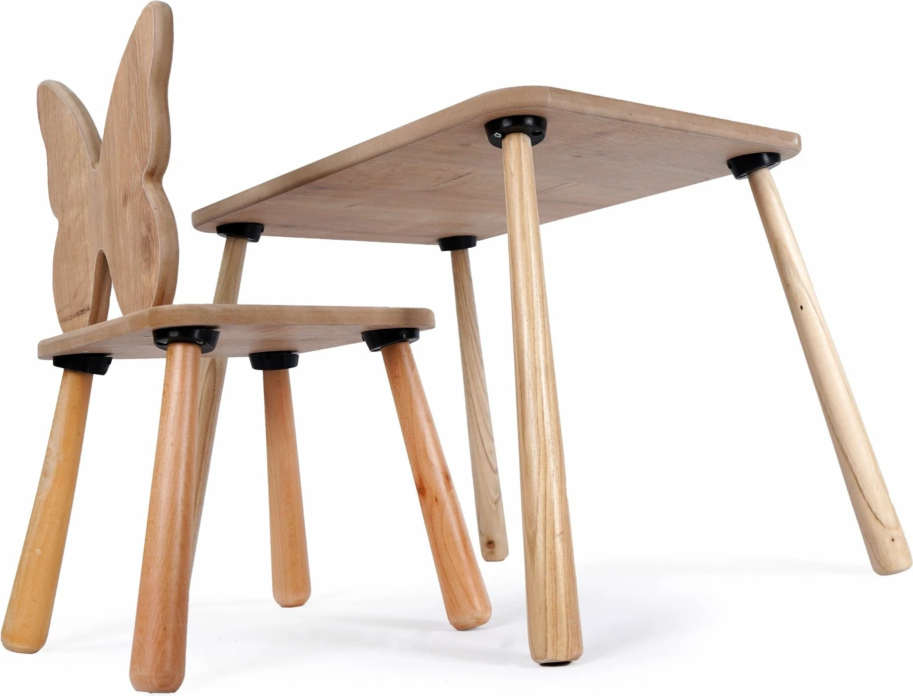 Set miz za otroke Skye Decor BLTYZ-AKTV062, hrast, 11 kosov