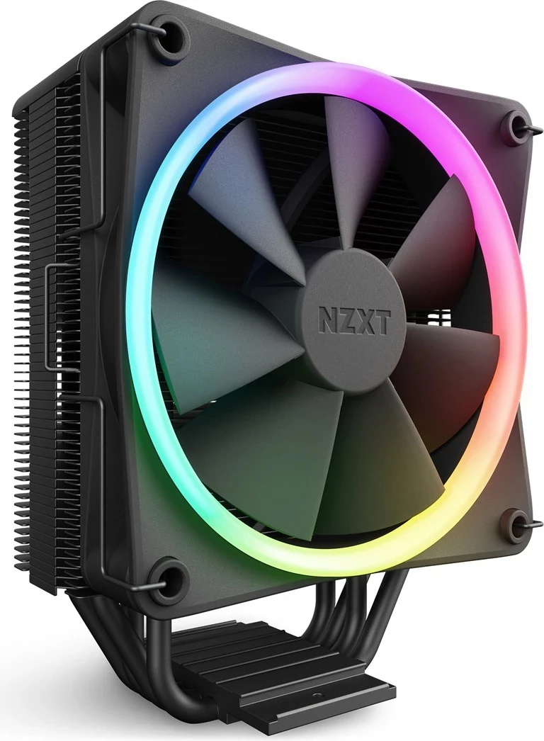 Procesorski hladilnik NZXT T120 RGB, 12 cm, črn