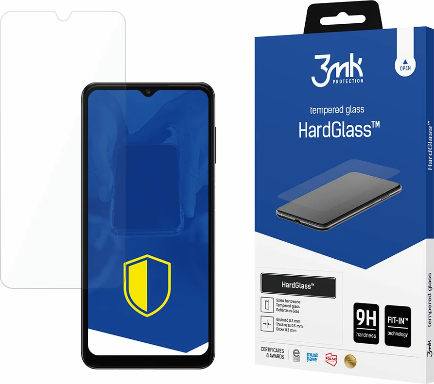 Zaščitno steklo 3mk HardGlass za Samsung Galaxy A04s, 9H