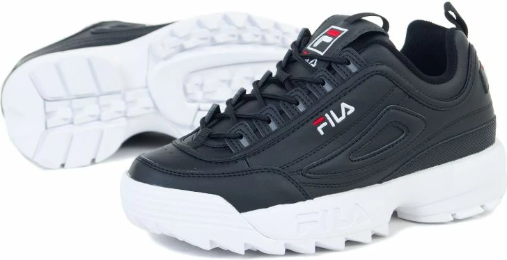 Čevlji Fila za ženske, črni