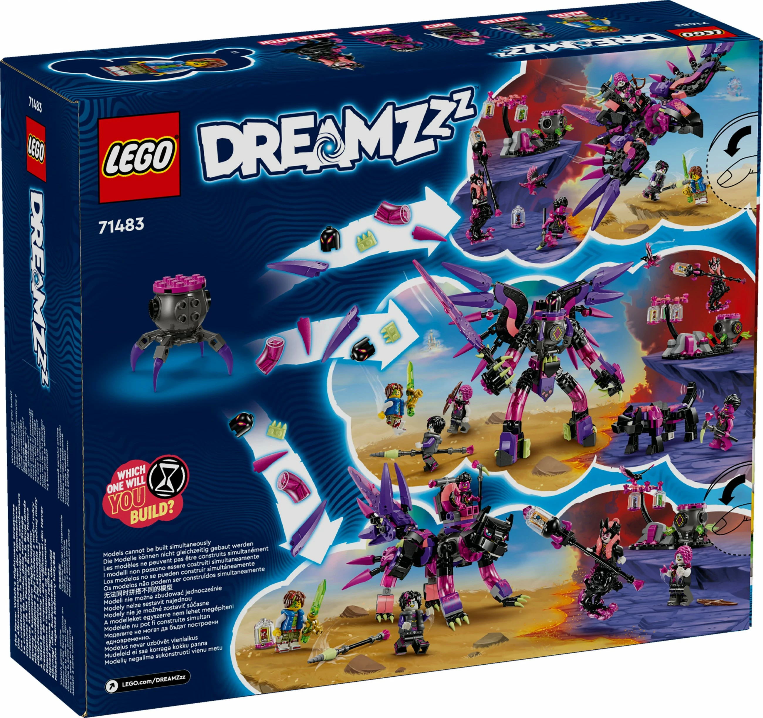 Gradbeni komplet LEGO DREAMZzz 71483, 457 kosov, večbarven