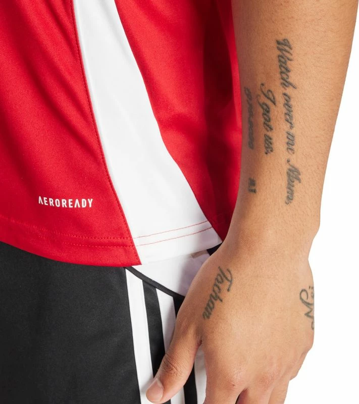 Futbalska majica adidas, rdeča