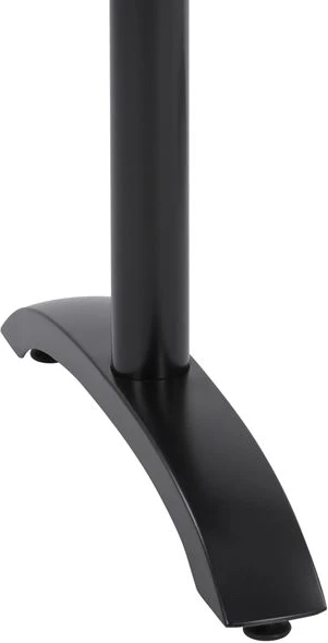 Aluminijasta osnova 2 stolpca FH468.01 črna mat 84x60x73-93cm