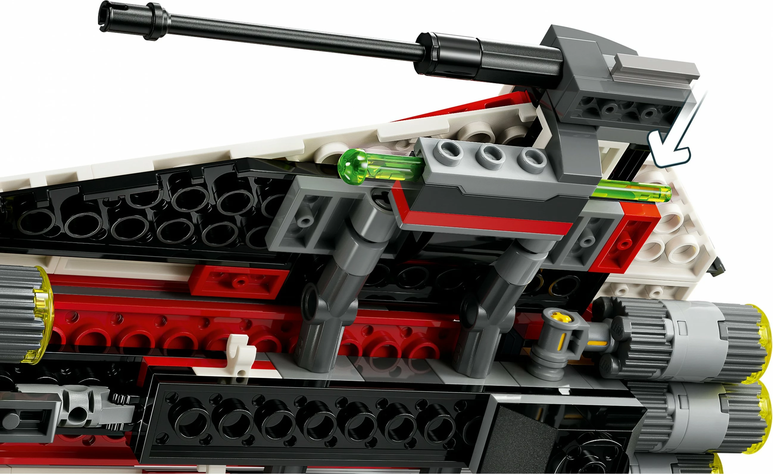 Set gradnje Jedi Bob's Starfighter, LEGO, 305 kosov, večbarven
