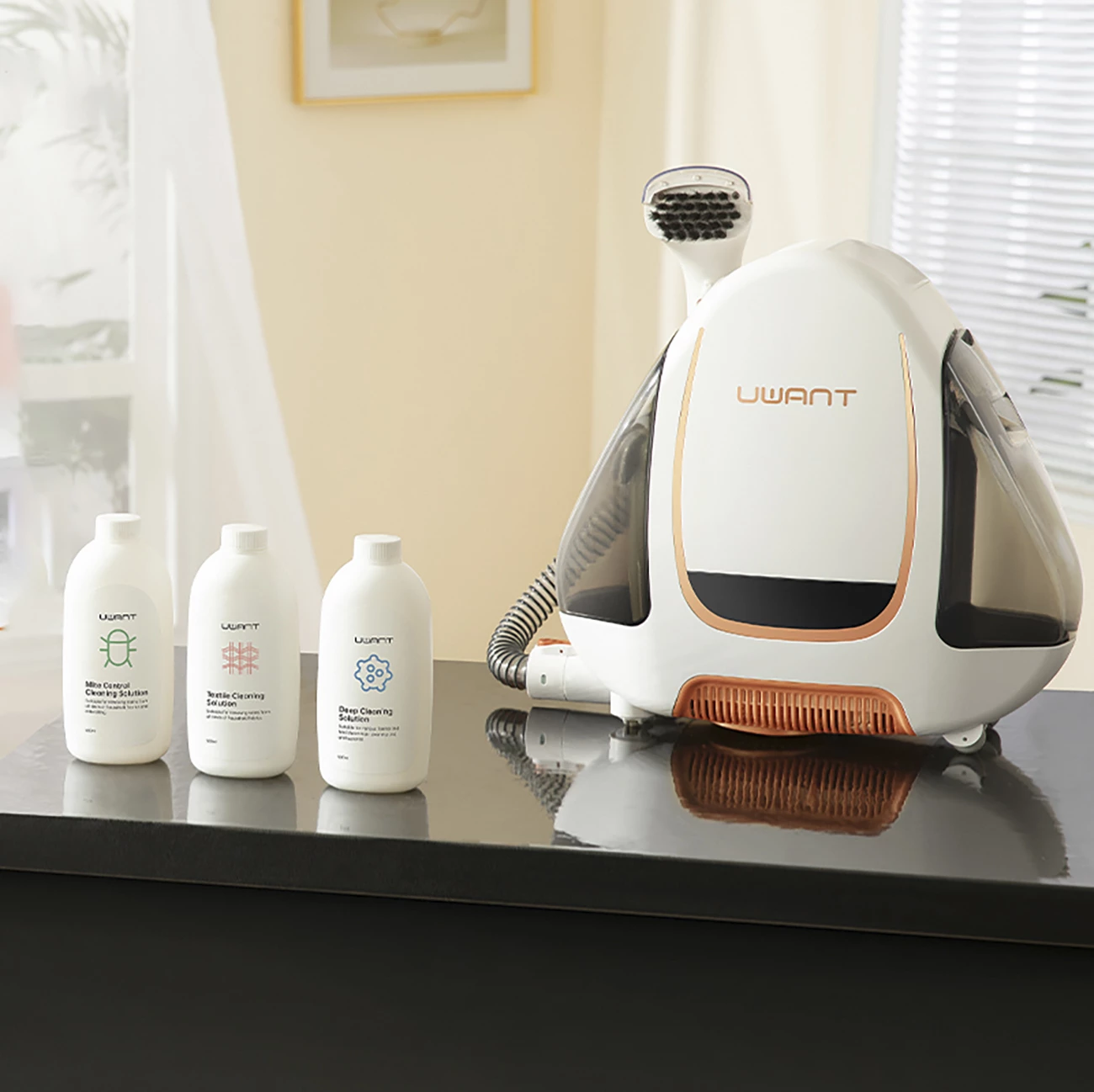 Potrosni sesalnik z mokrim čiščenjem UWANT B100-S, 12000Pa, 450W, bel