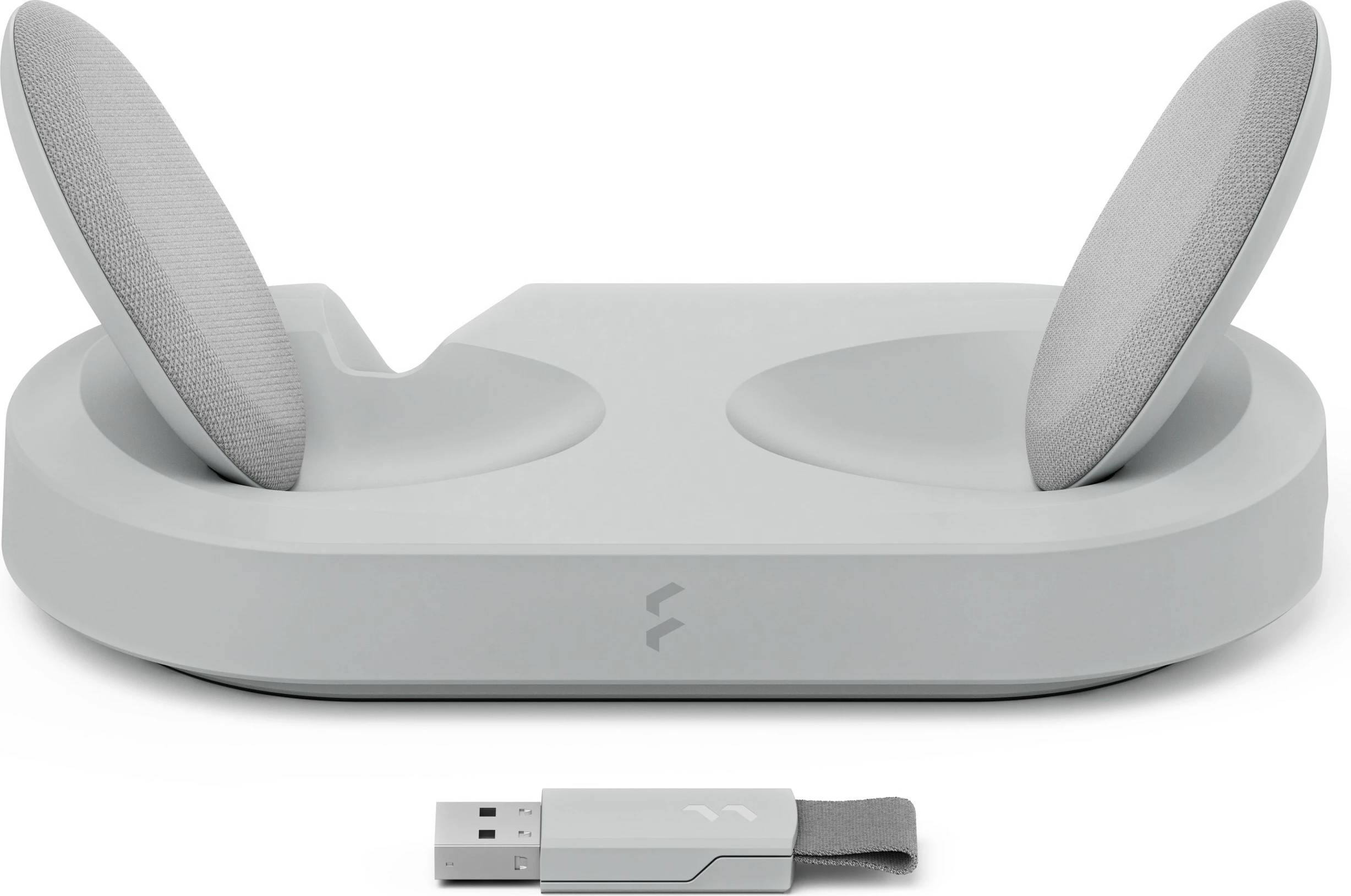 Brezžične in žične slušalke Scape Light Fractal Design, z mikrofonom, sive