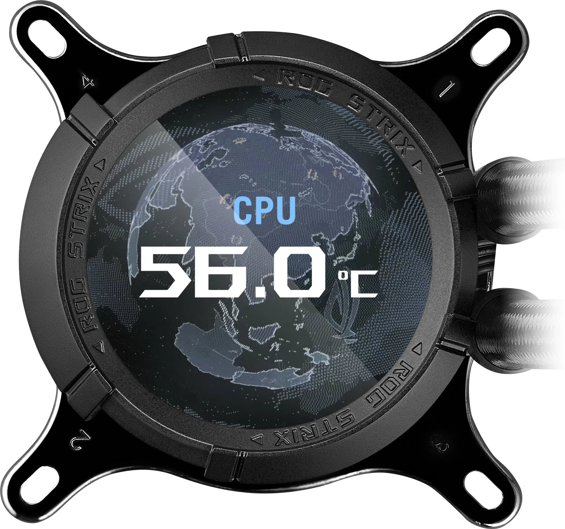 Ftohčevalnik vode all-in-one za procesor, ROG STRIX LC III 360 ARGB ASUS, 3x12 cm, črn