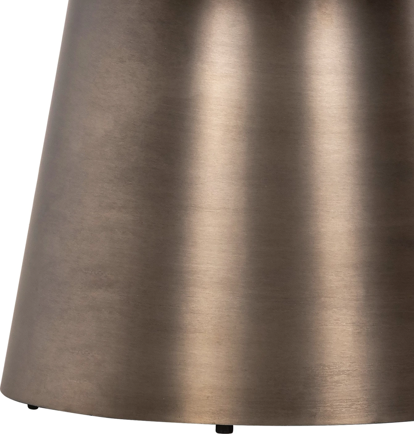 Klubske mizice 2 kosa NICKELY FH9667 kovina v niklju antik Φ80x41H & Φ60x36H cm