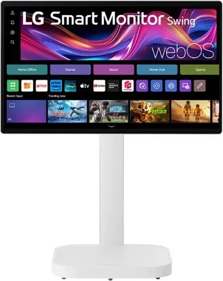 31,5" 4K zaslon na dotik Monitor LG Swing 32U889SA, bel