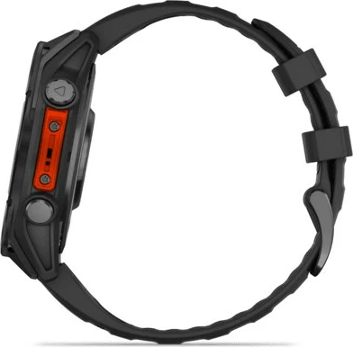 Pametna ura AMOLED 47 mm Garmin Fenix 8, siva in črna