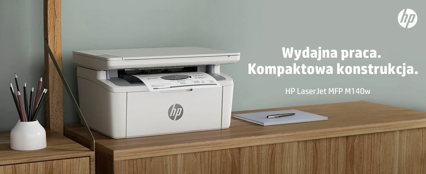 Laser tiskalnik HP LaserJet MFP M140w, črno-beli