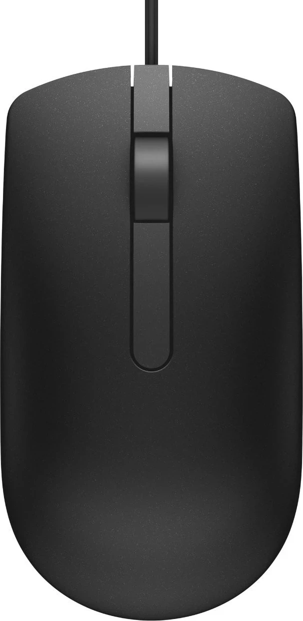 Optični miška Dell MS116, USB, črna
