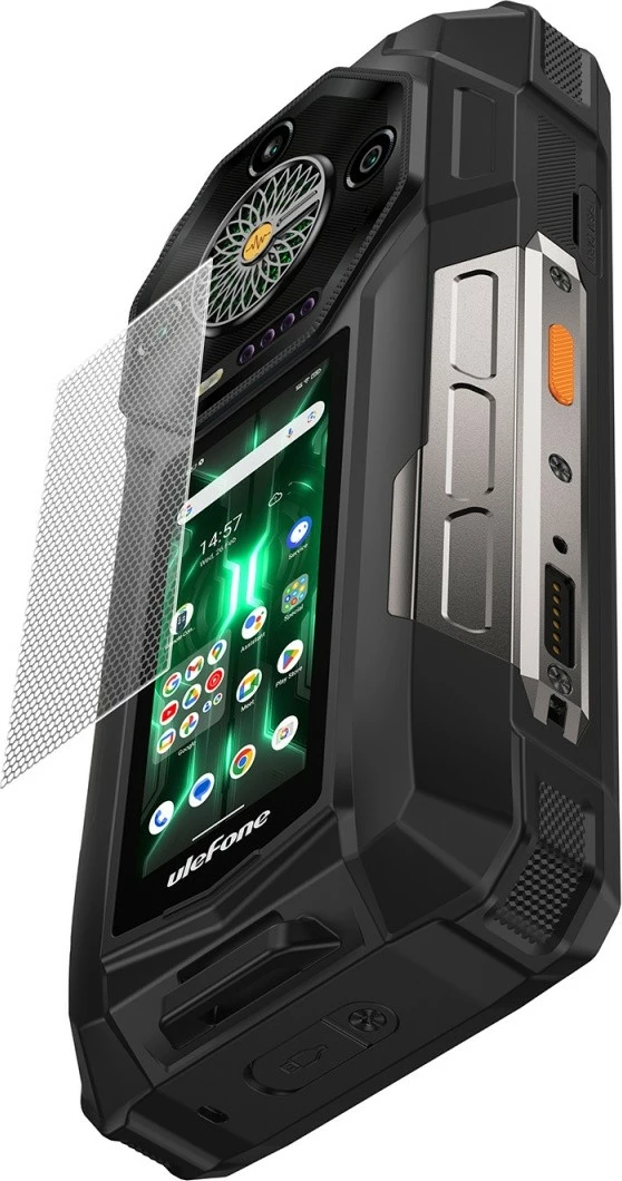 Pametni telefon odporen Ulefone Armor 33 Pro 5G, 16/512GB, črn