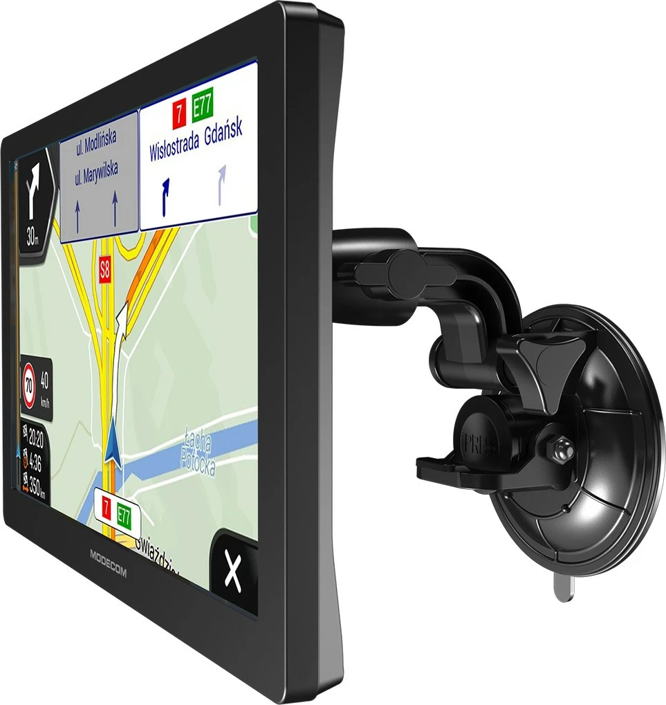 GPS navigacija MODECOM FREEWAY CX 9.4 iGO Truck 9" 16 GB 512 MB RAM, evropske karte, USB‑C, za avto/tovornjak, 1‑letna posodobitev