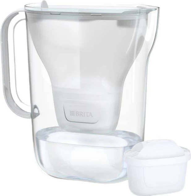 Vrč za filtriranje vode BRITA Style Essential, 2,4 L, 4 filtri MAXTRA PRO, bel