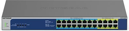 Preklopnik NETGEAR GS524UP, Gigabit Ethernet, PoE, za montažo v rack
