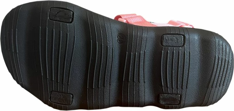 Sandali za otroke, rožnato-sivi Lee Cooper