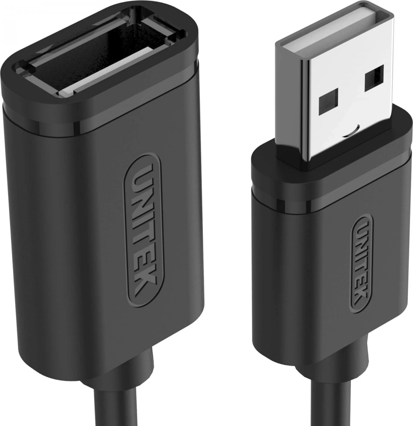 Podaljšek USB Unitek, črn