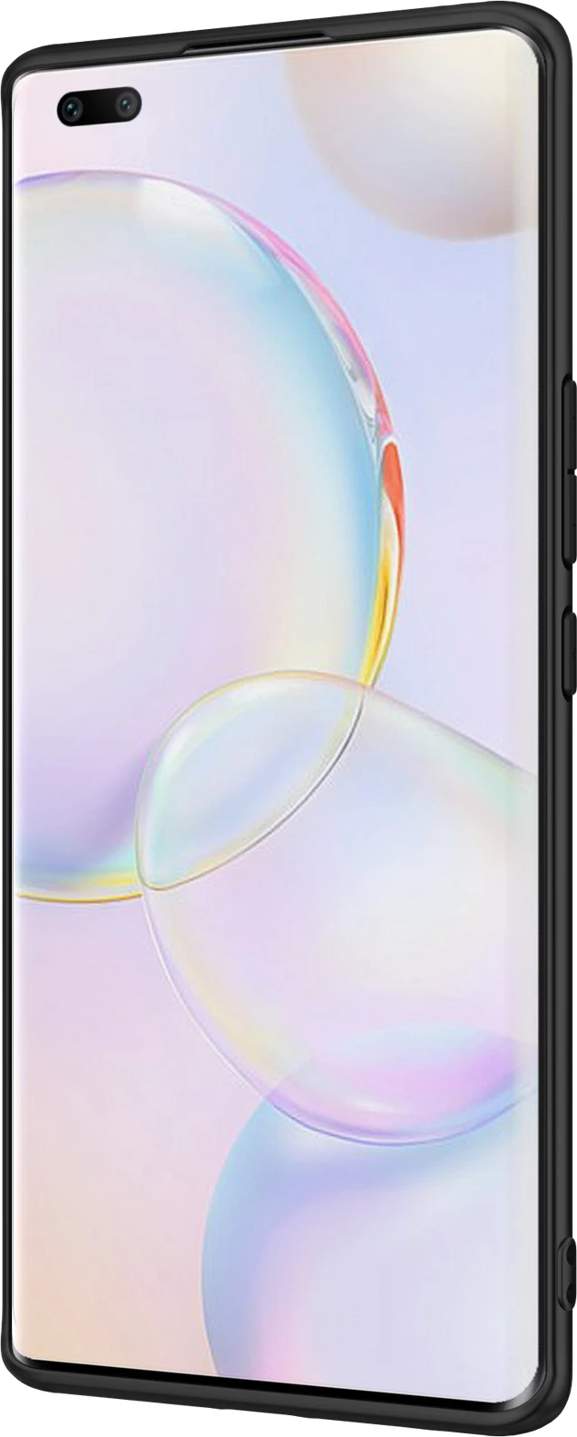 Ovitek z najlonsko teksturo za Honor 50 Pro, Nillkin, črn