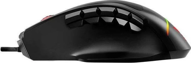 Gaming miška Savio Valiant, RGB, 12400 DPI, črna