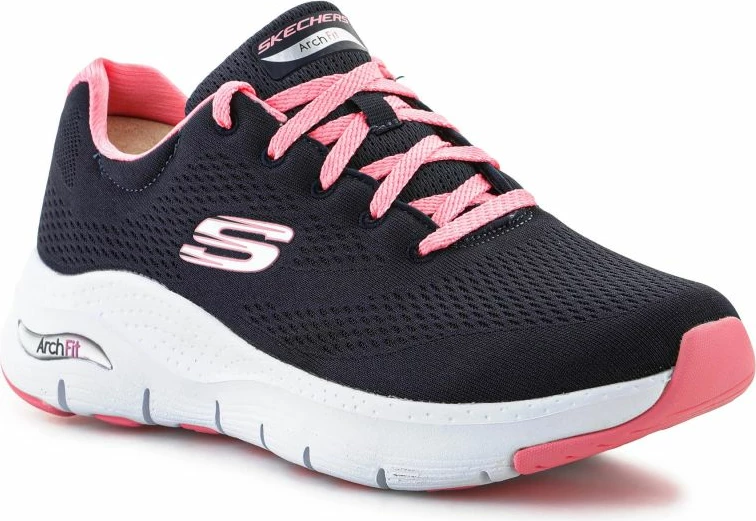 Superge za ženske Skechers, temno modre