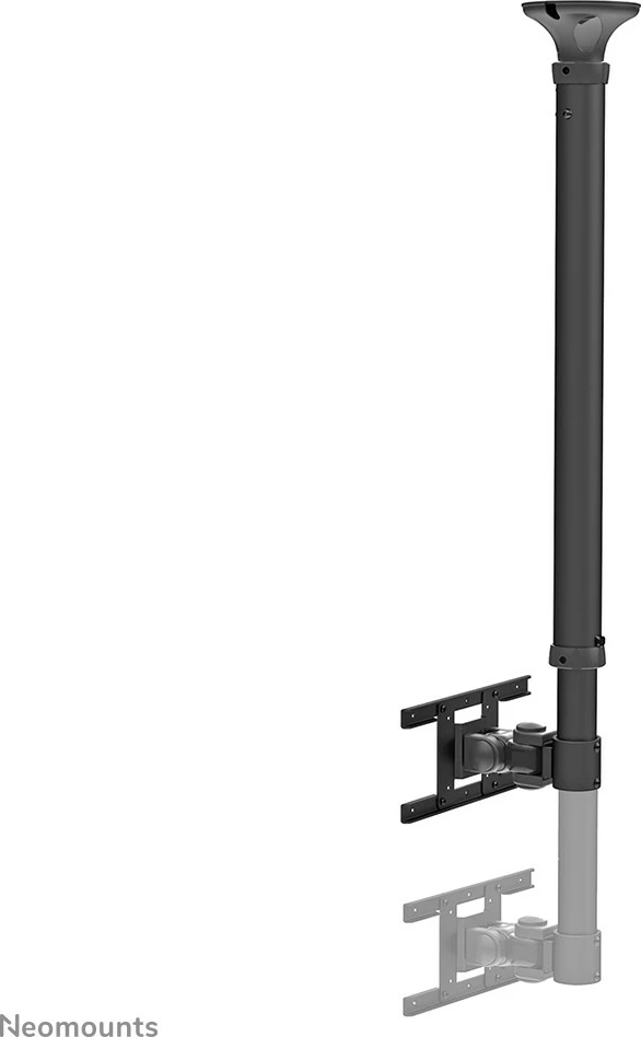 Stropni nosilec za monitor Neomounts FPMA-C100, 12 kg, 25,4 cm (10") - 76,2 cm (30"), 75 x 75 mm, 200 x 100 mm, 790 - 1290 mm, črn
