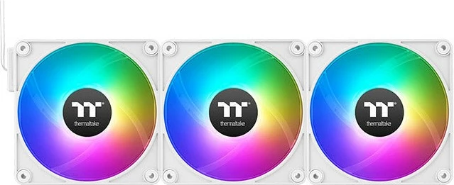 Ventilatorji za ohišje Thermaltake CT120 EX ARGB Sync, 12 cm, 68 cfm, bel