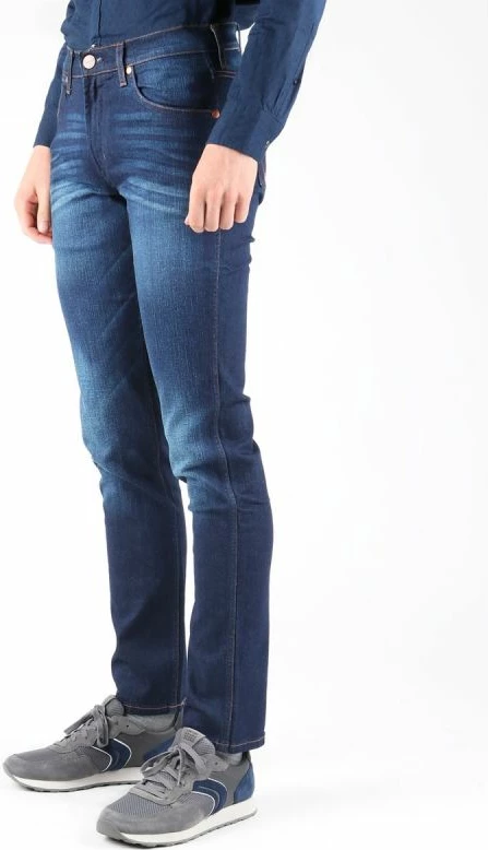 Jeans za moške Wrangler, modri