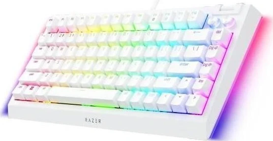 Mehanska tipkovnica 75% US, bela — Razer BlackWidow V4