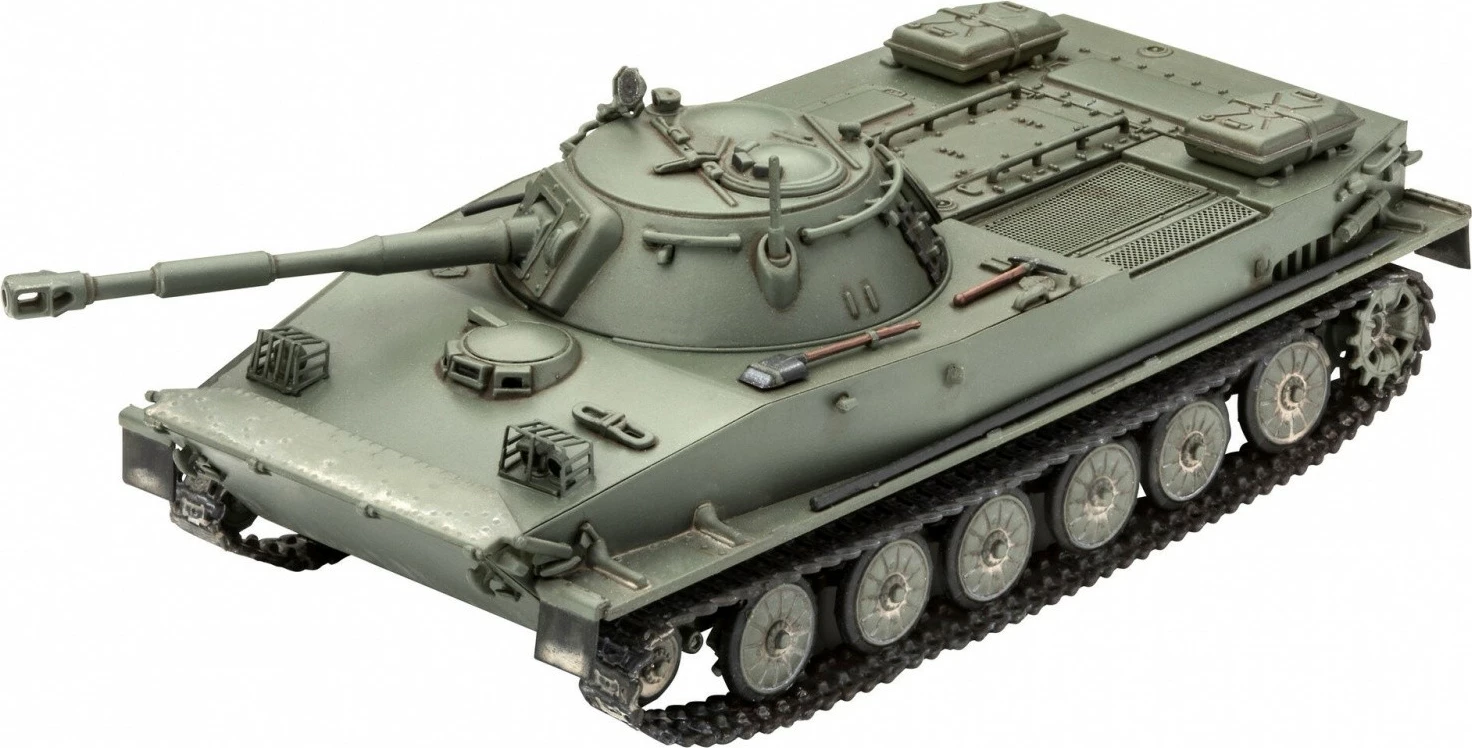 Plastični model tanka 1:72, 120 delov, Revell PT-76B
