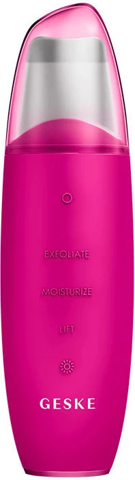 Čistilec kože in odstranjevalec ogrcev Geske GK000044MG01, 9 v 1, z aplikacijo, magenta