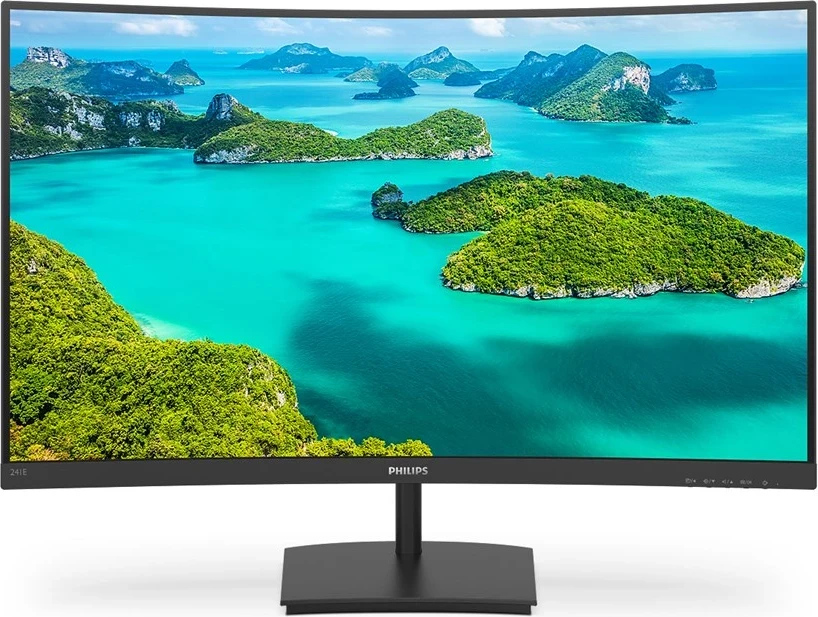 Monitor 23,6" Philips E Line 241E1SCA/0, črn
