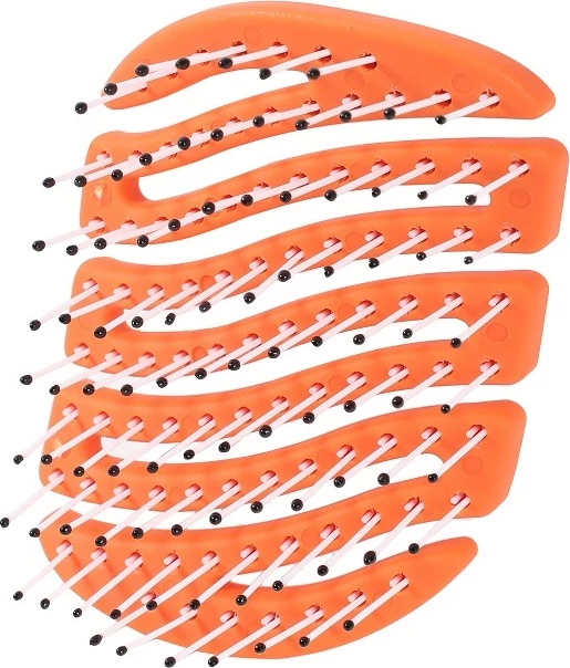 Prenosna krtača za lase Mila Pocket, Sister Young, marelica, 1 kos