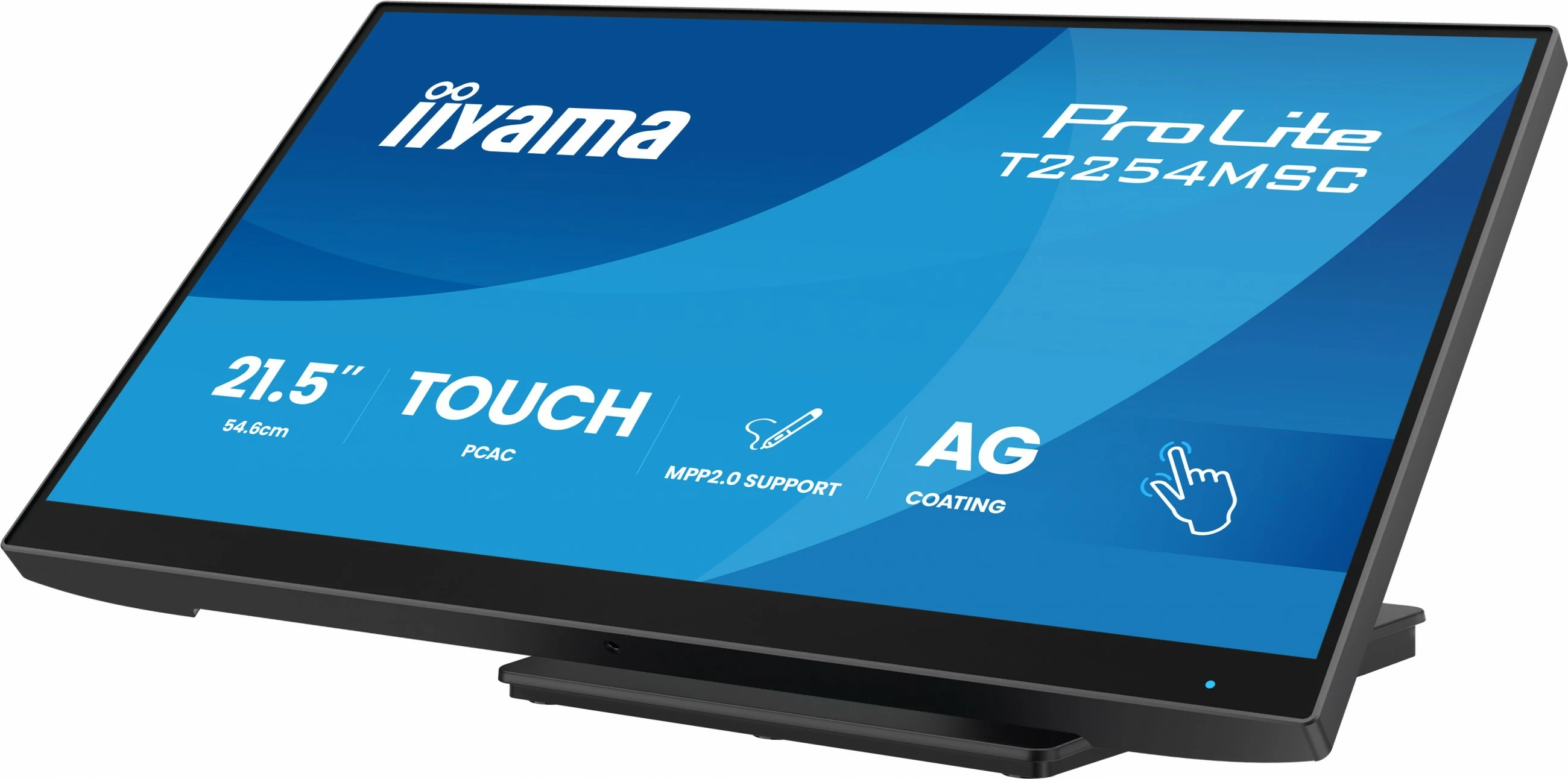 Monitor na dotik 21,5'', HDMI, DP, USB — iiyama ProLite T2254MSC-B2AG