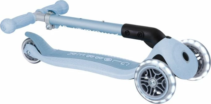 Otroški skiro, Globber Junior Foldable Lights ECOlogic, pastel