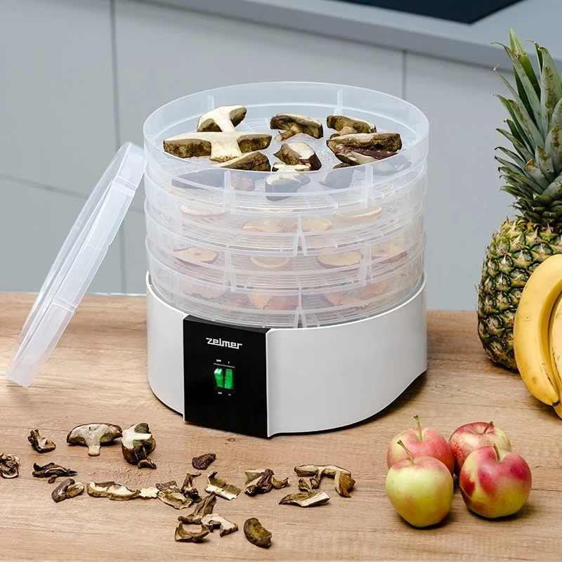 Sušilnik za hrano Zelmer ZFD1010, bel