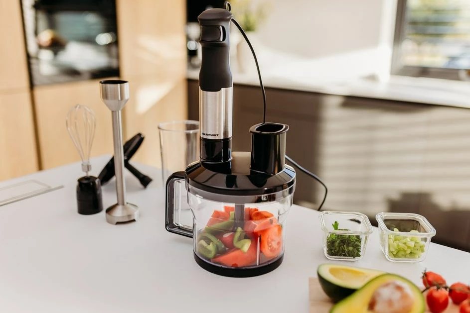 Rokni mešalnik 1200 W, Blaupunkt HBD611, srebrn